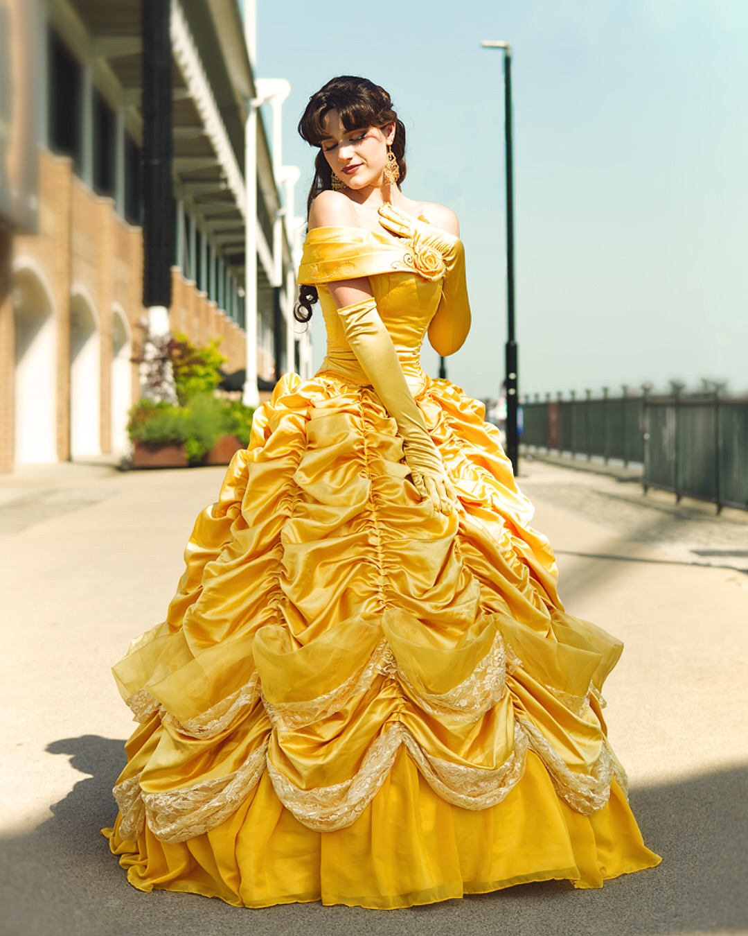 Belle cosplay photo