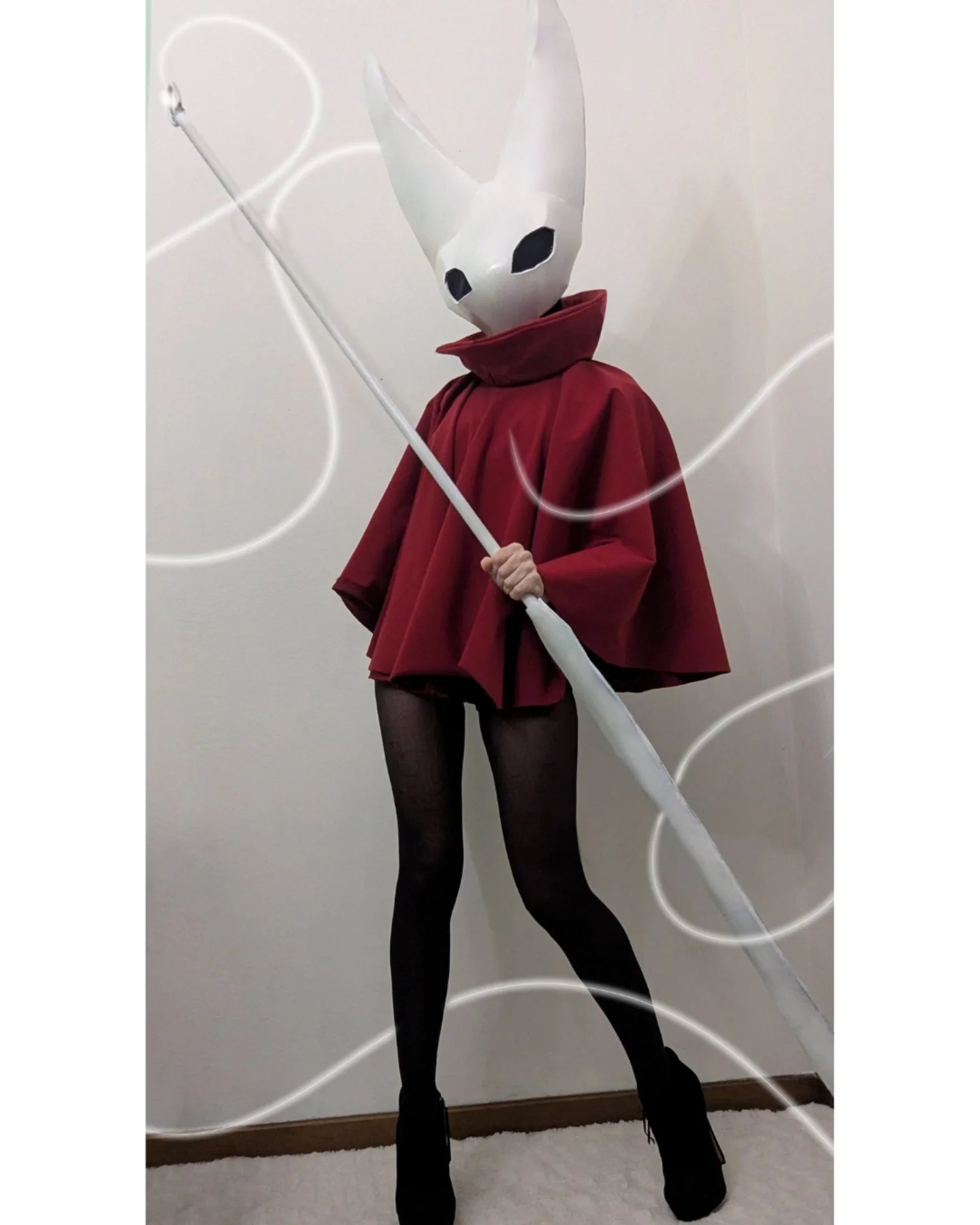 hollow-knight-silksong-hornet cosplay contribution