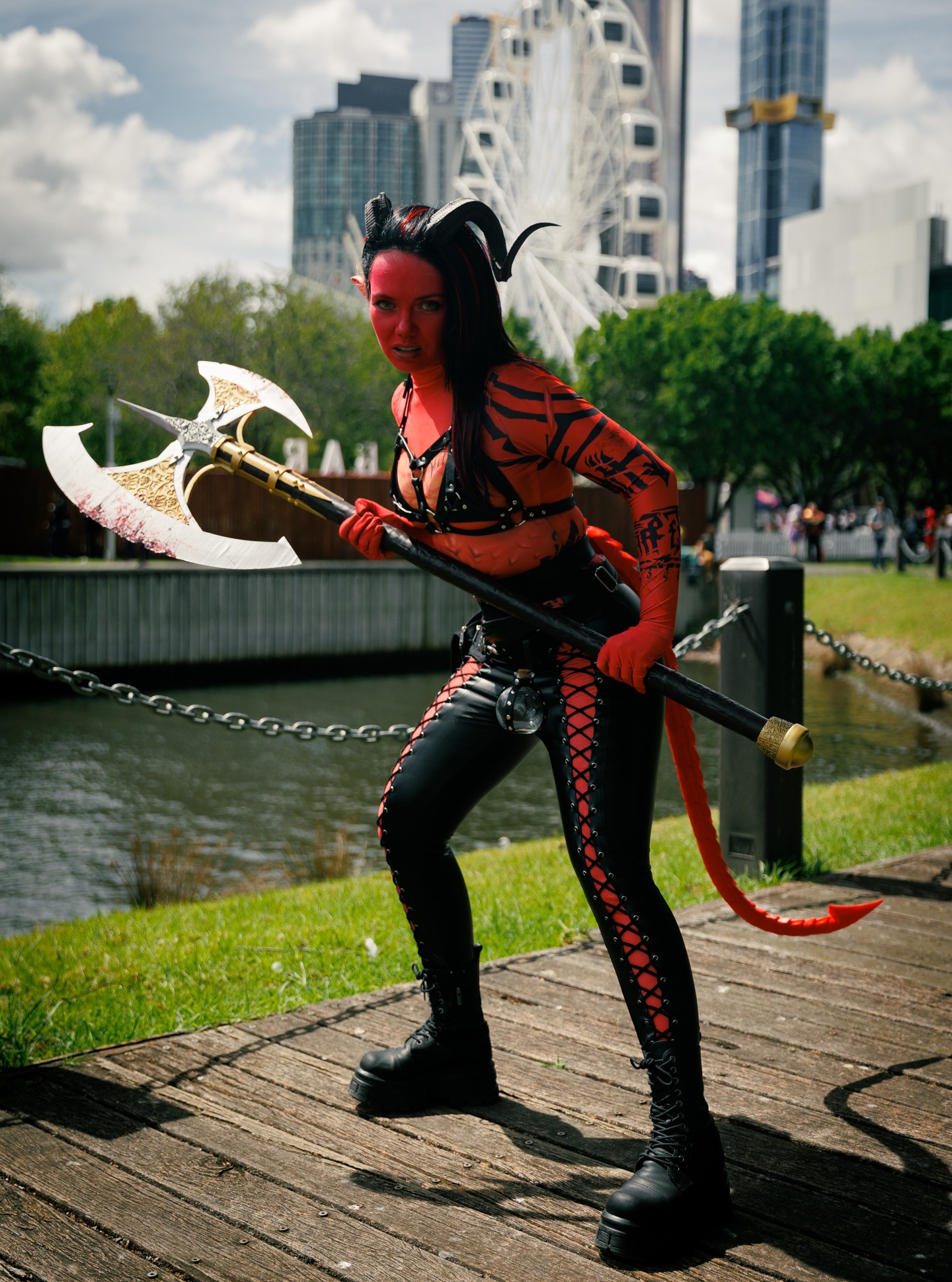 Karlach cosplay photo