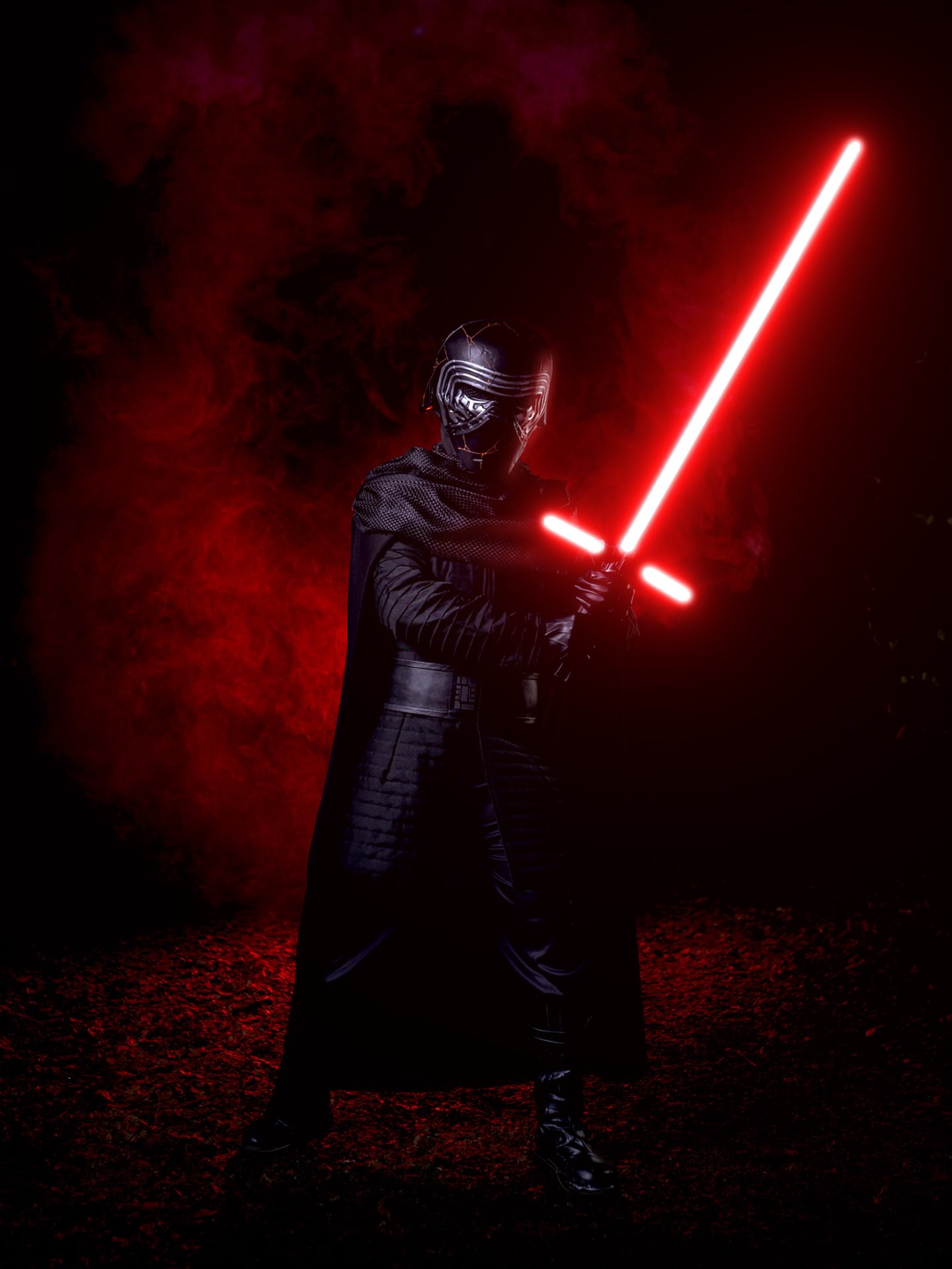 Kylo Ren cosplay photo