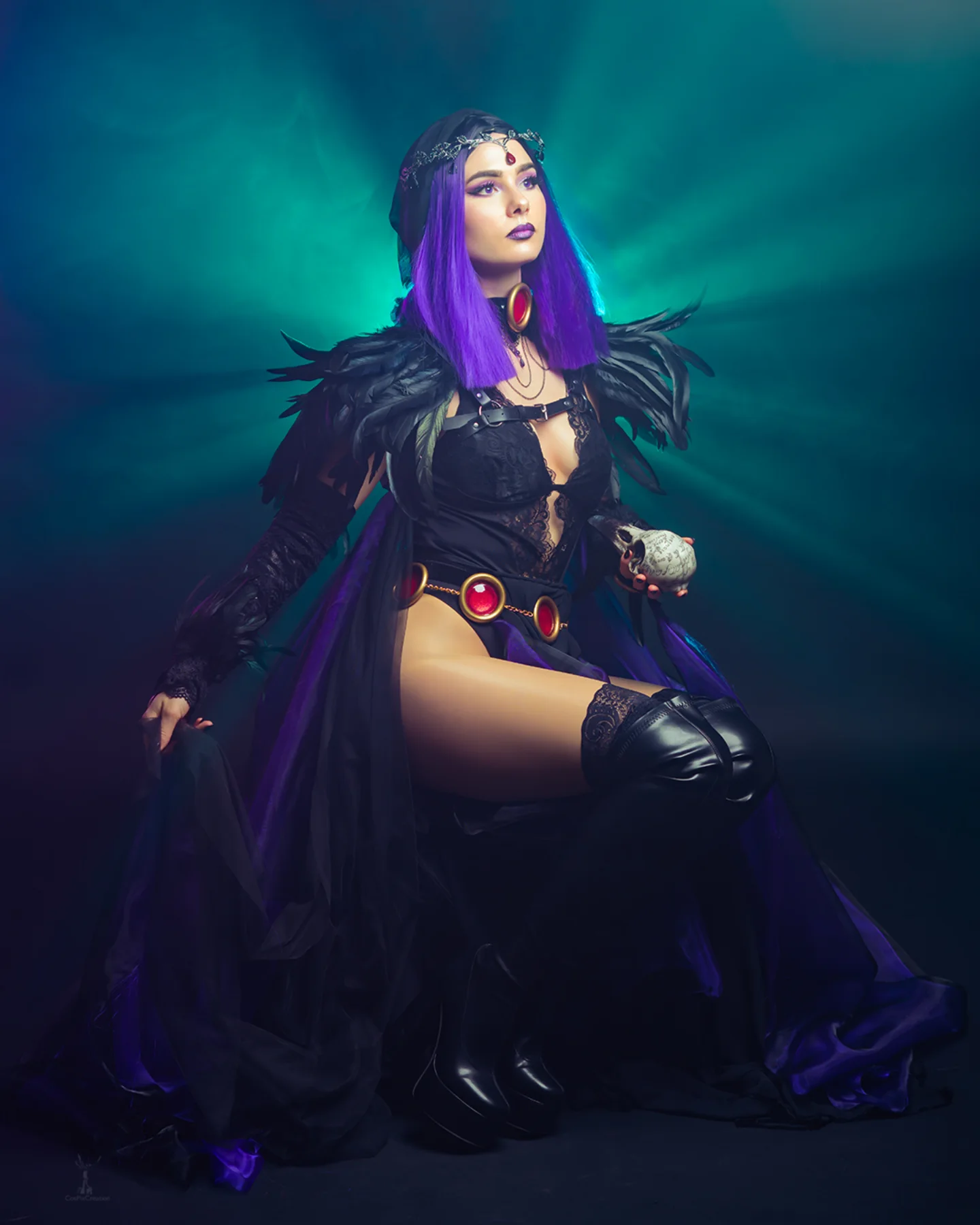 superman-dcu-raven cosplay contribution