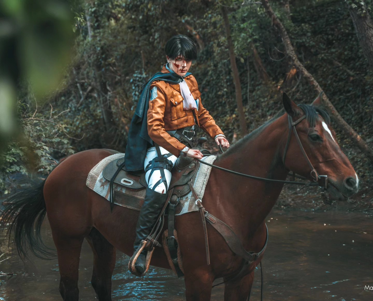 Levi Ackerman cosplay photo