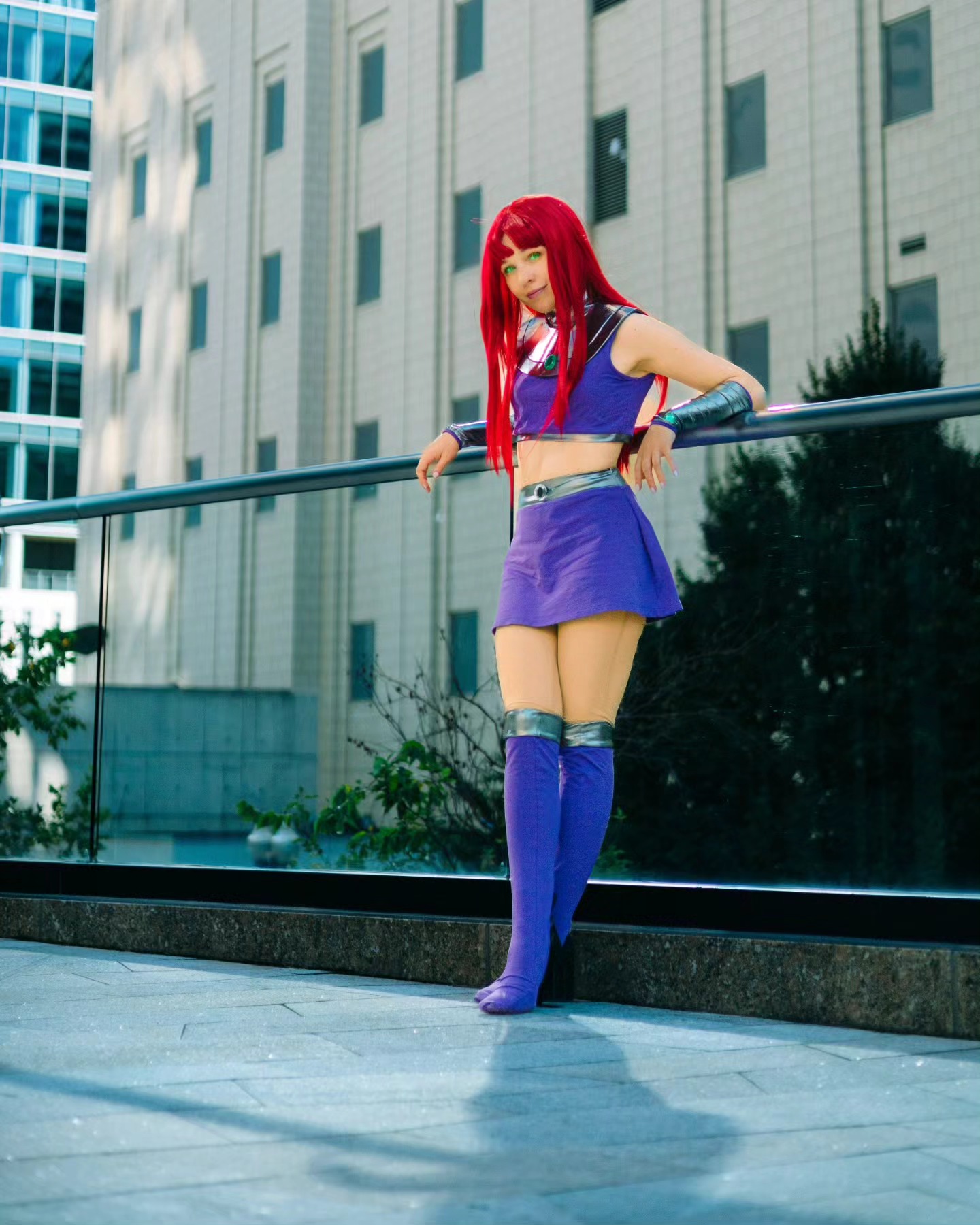 superman-dcu-starfire cosplay contribution