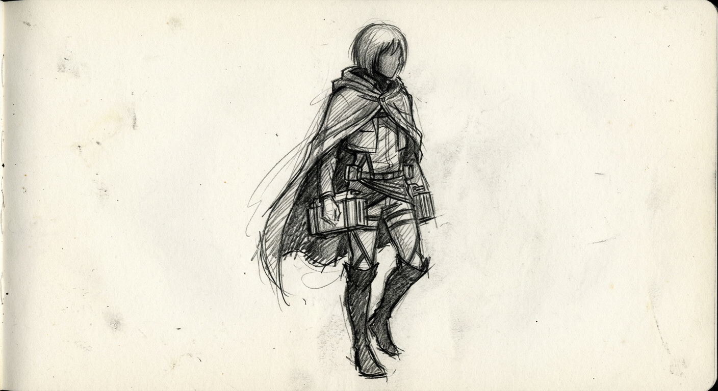 Armin Arlert sketch placeholder — sketch placeholder