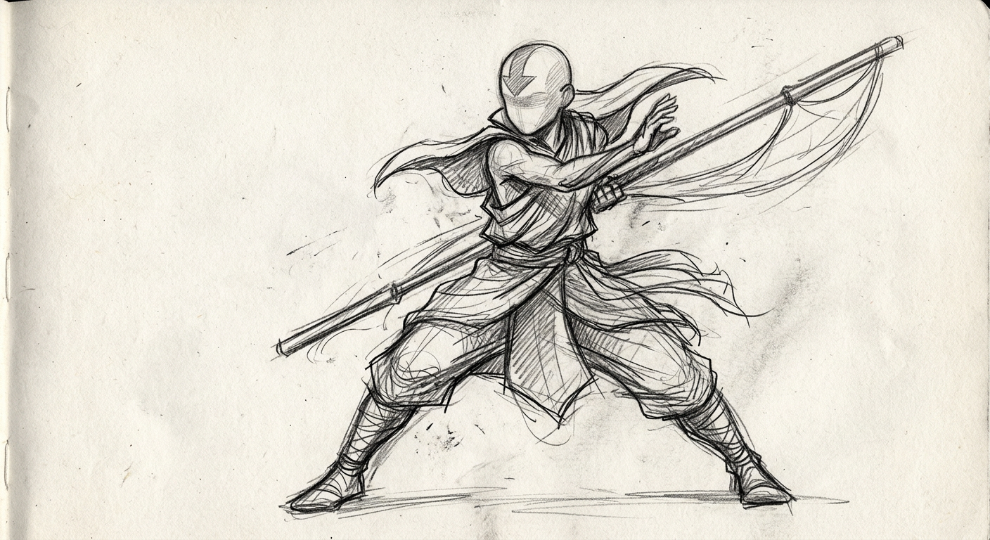 Aang sketch placeholder — sketch placeholder