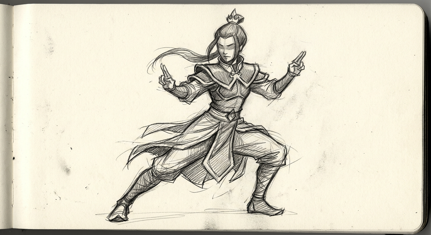 Azula sketch placeholder — sketch placeholder