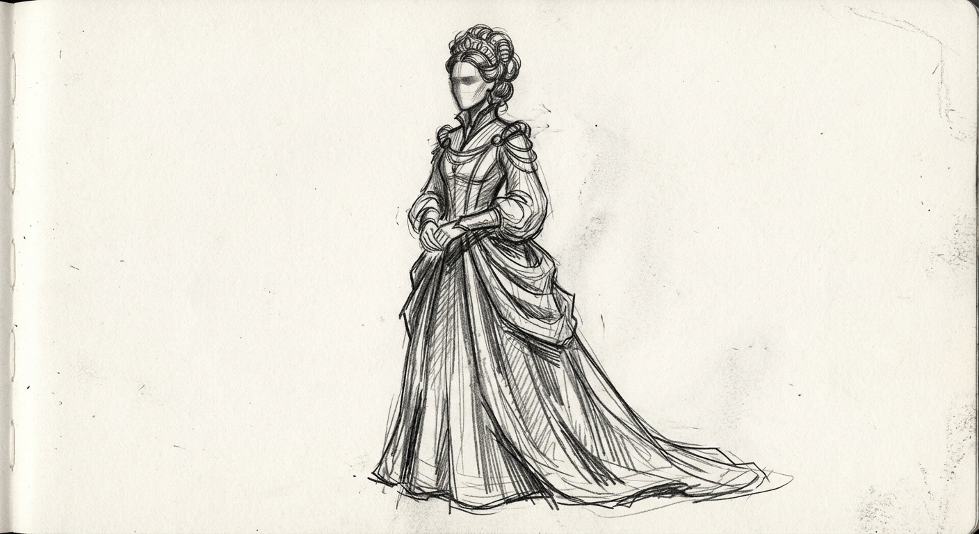 Alicent Hightower sketch placeholder — sketch placeholder