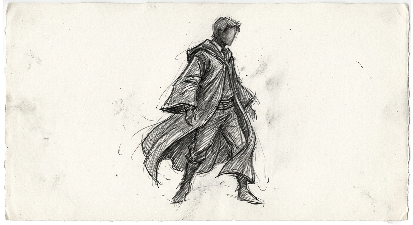 Generic house robes (Gryffindor/Slytherin etc.) sketch placeholder — sketch placeholder