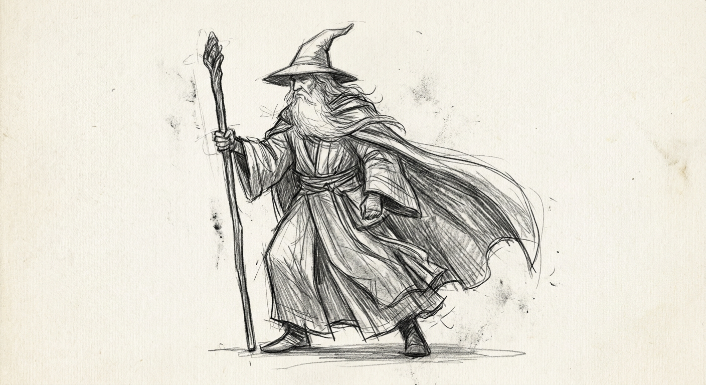 Gandalf sketch placeholder — sketch placeholder