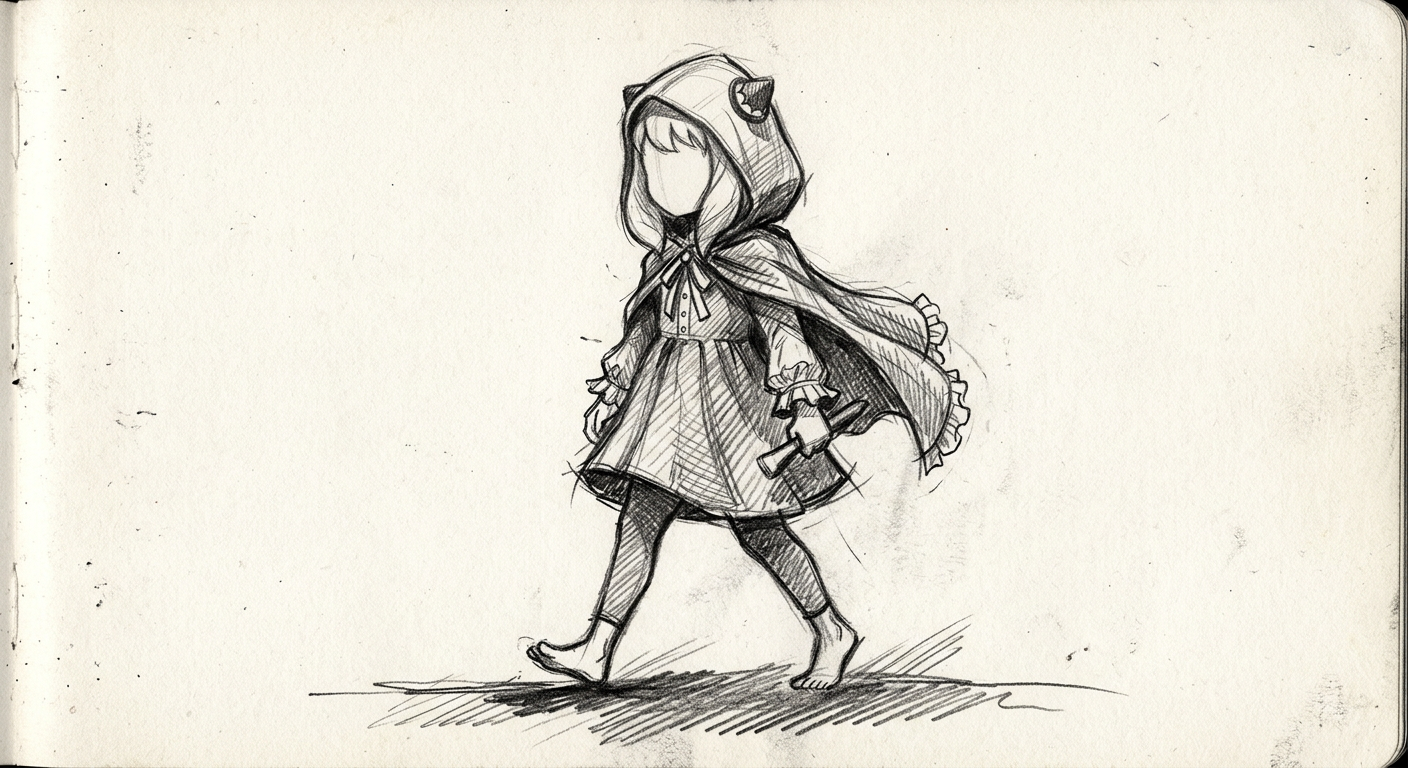 Anya Forger sketch placeholder — sketch placeholder