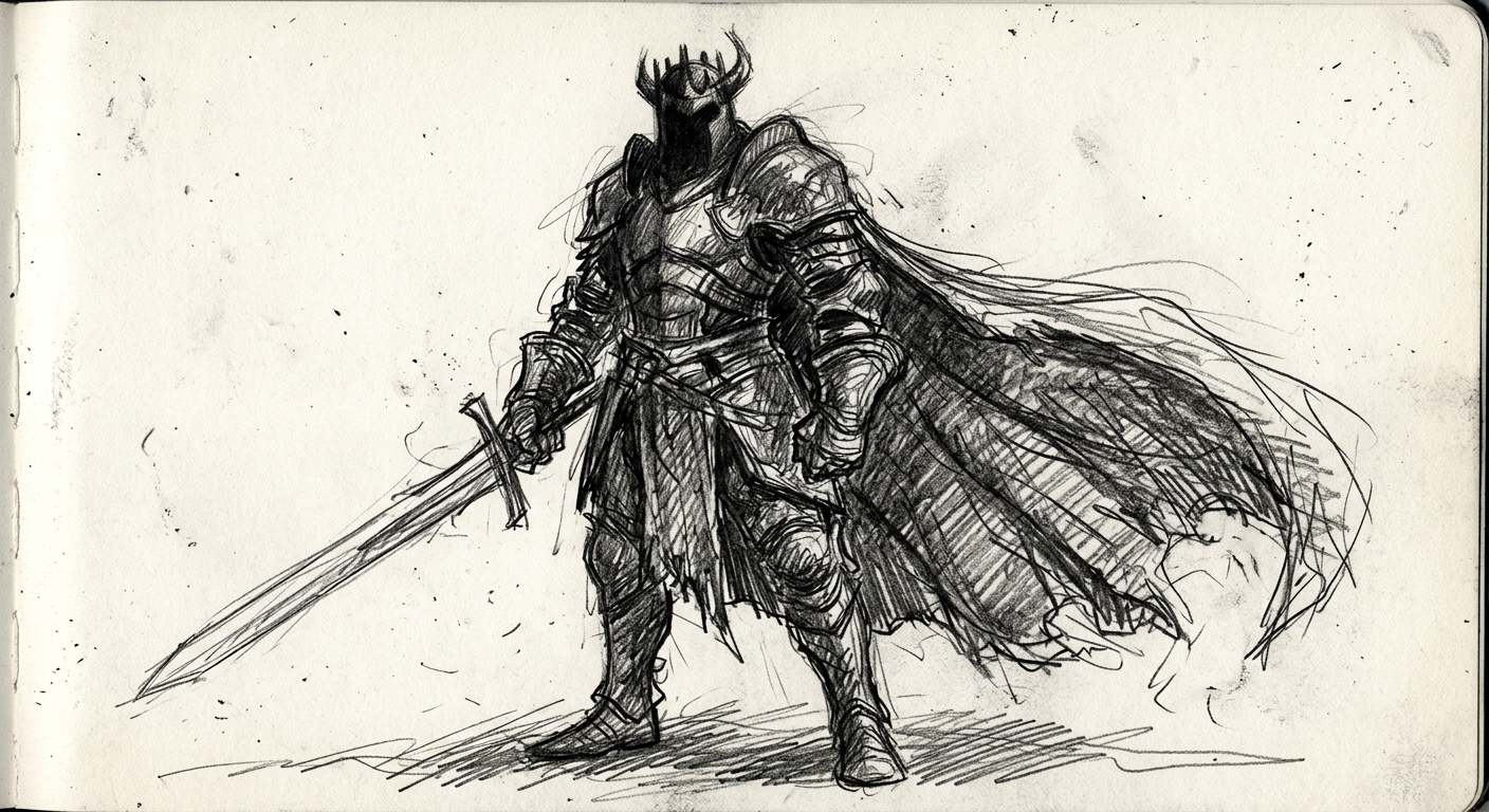 Darth Vader sketch placeholder — sketch placeholder